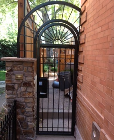 beautiful iron gates